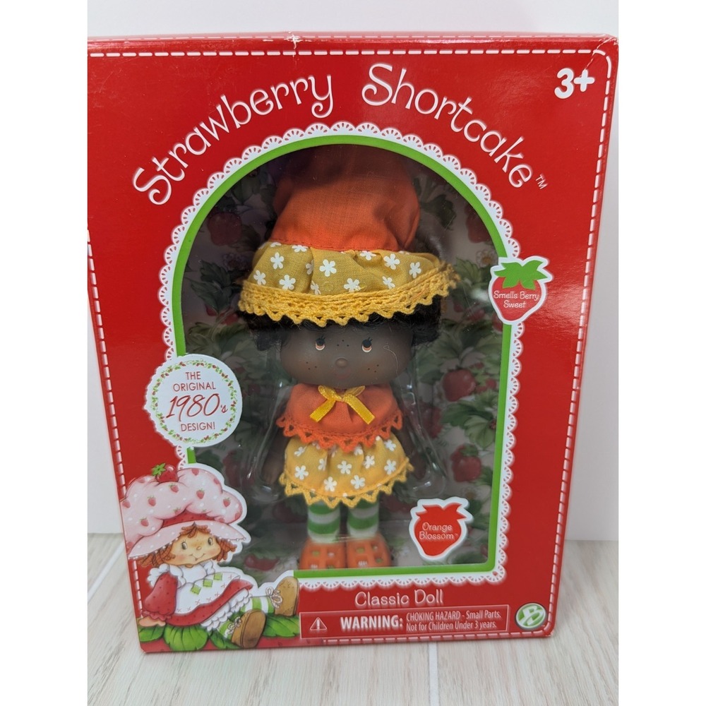 Bridge Direct Strawberry Shortcake Orange Marmalade Classic Doll 2017 WORN Box